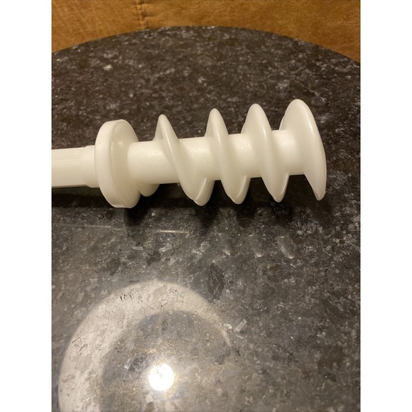 Ronco Popeil P400 Automatic Pasta Maker AUGER Replacement Parts Clean Unused - Picture 3 of 6